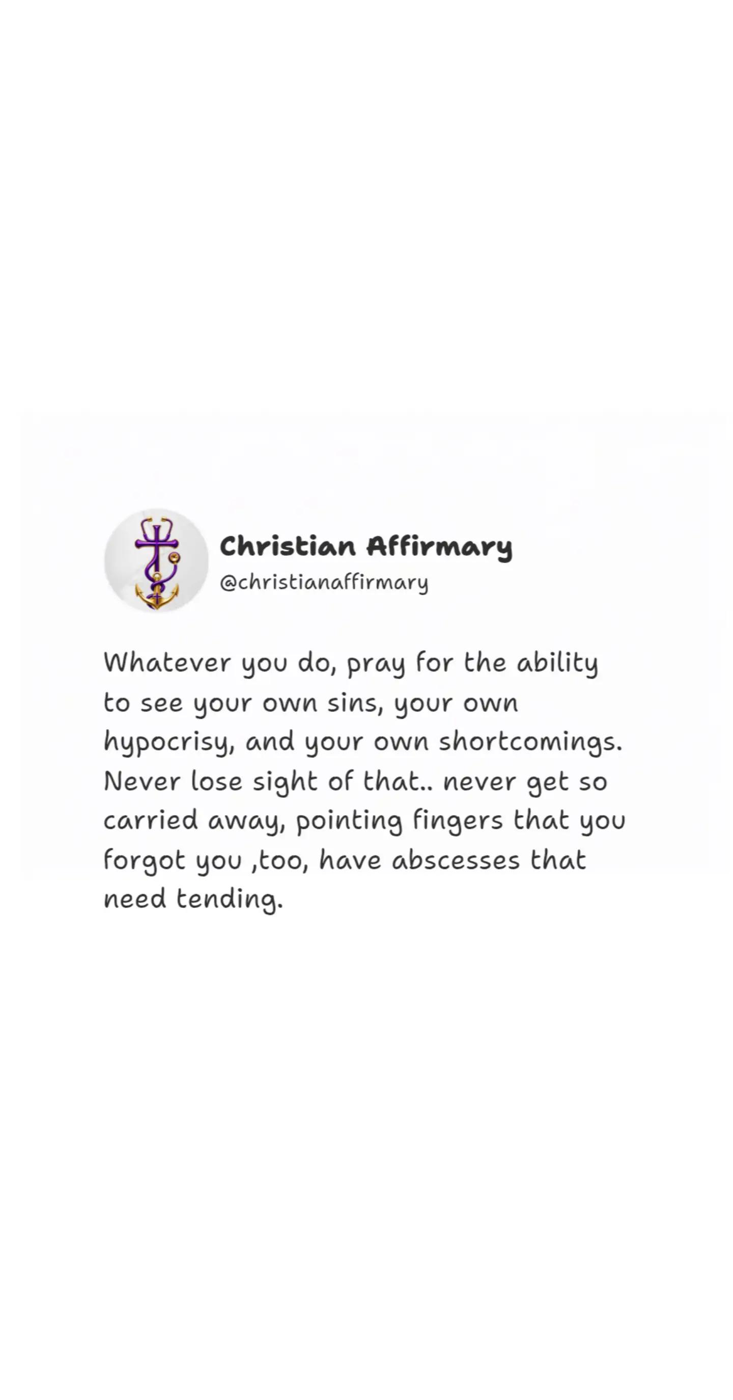 @✝️Christian Affirmary✝️