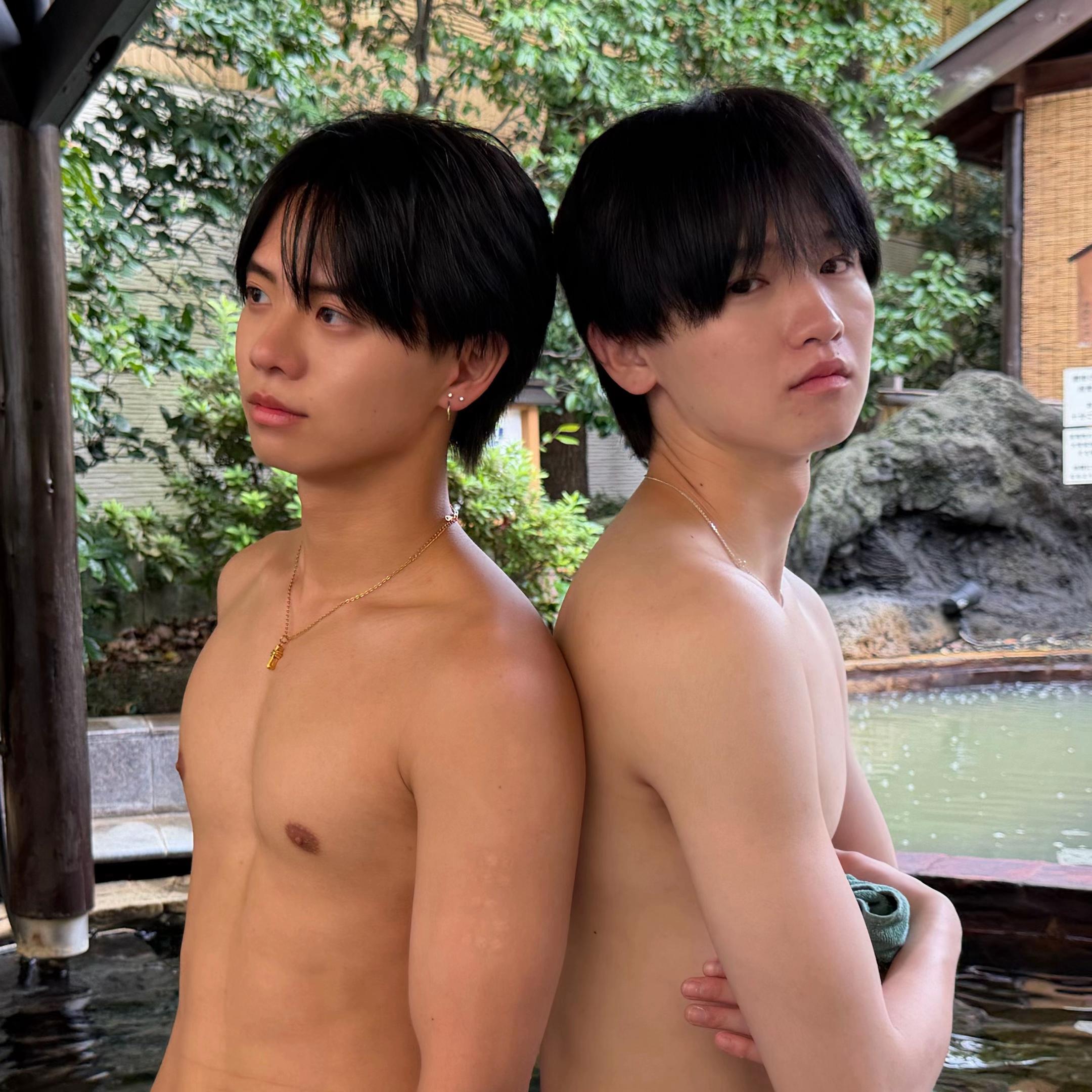 @湯浴み男子(ゆあみだんし)