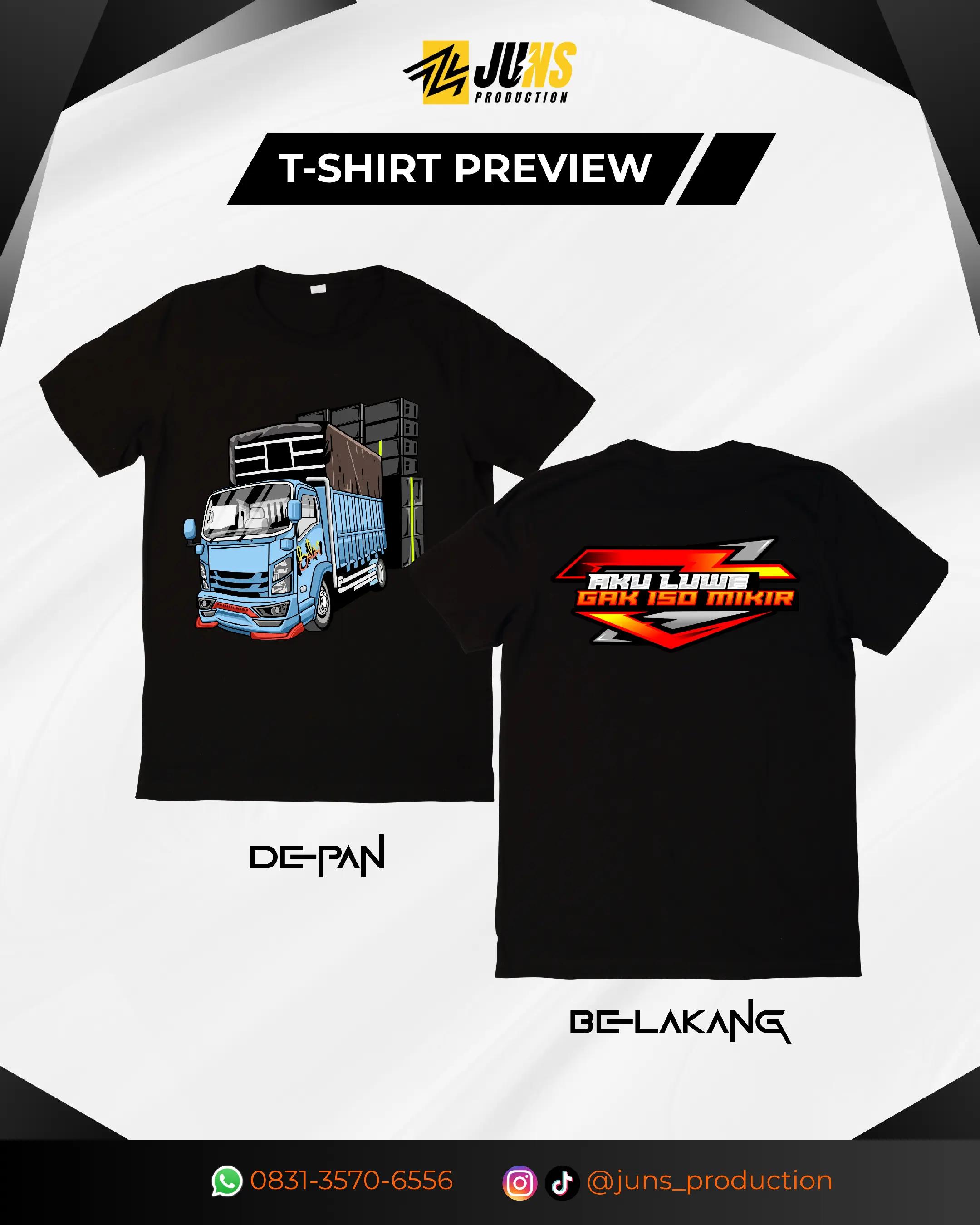 @JUNS Production - Sablon Kaos