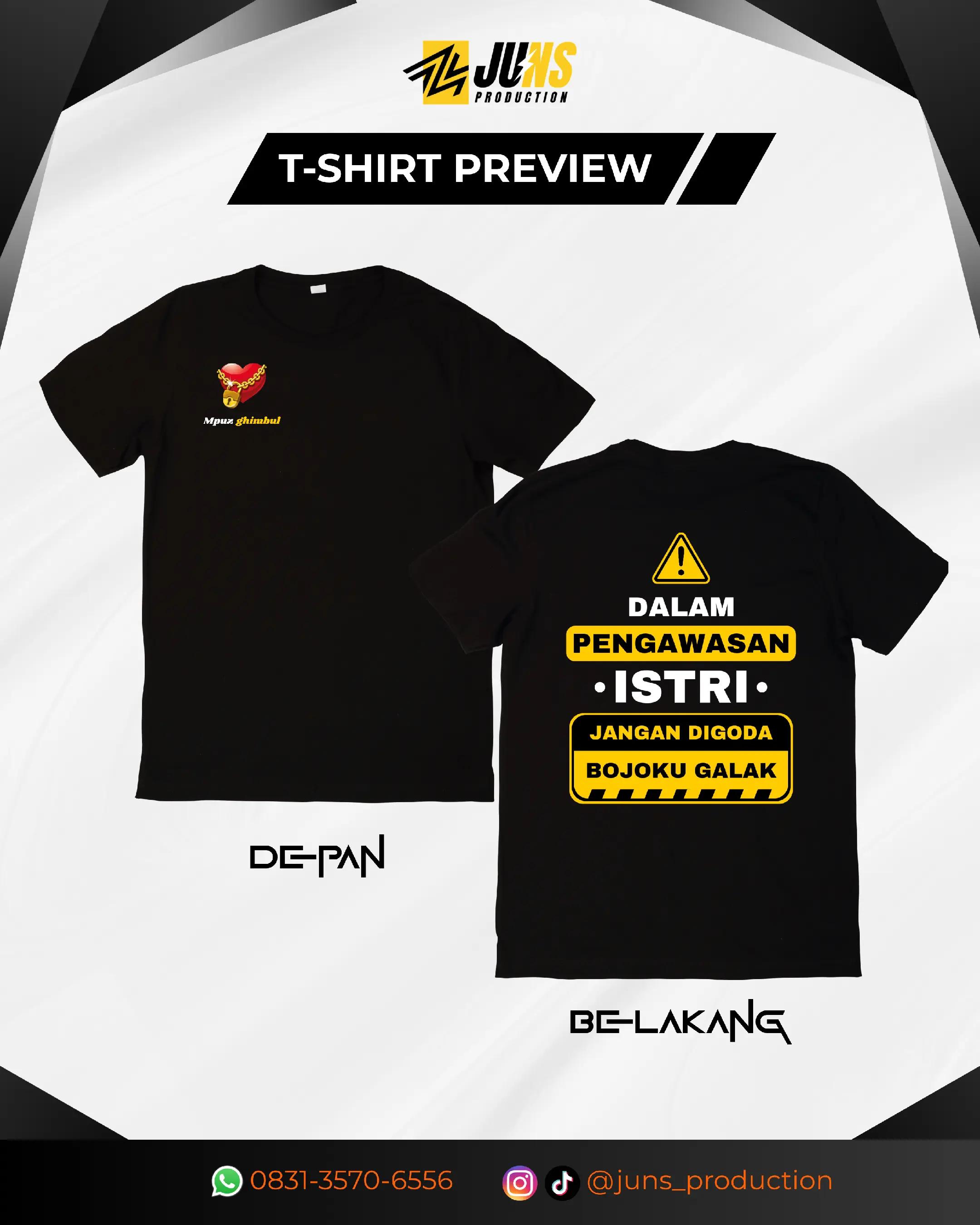@JUNS Production - Sablon Kaos