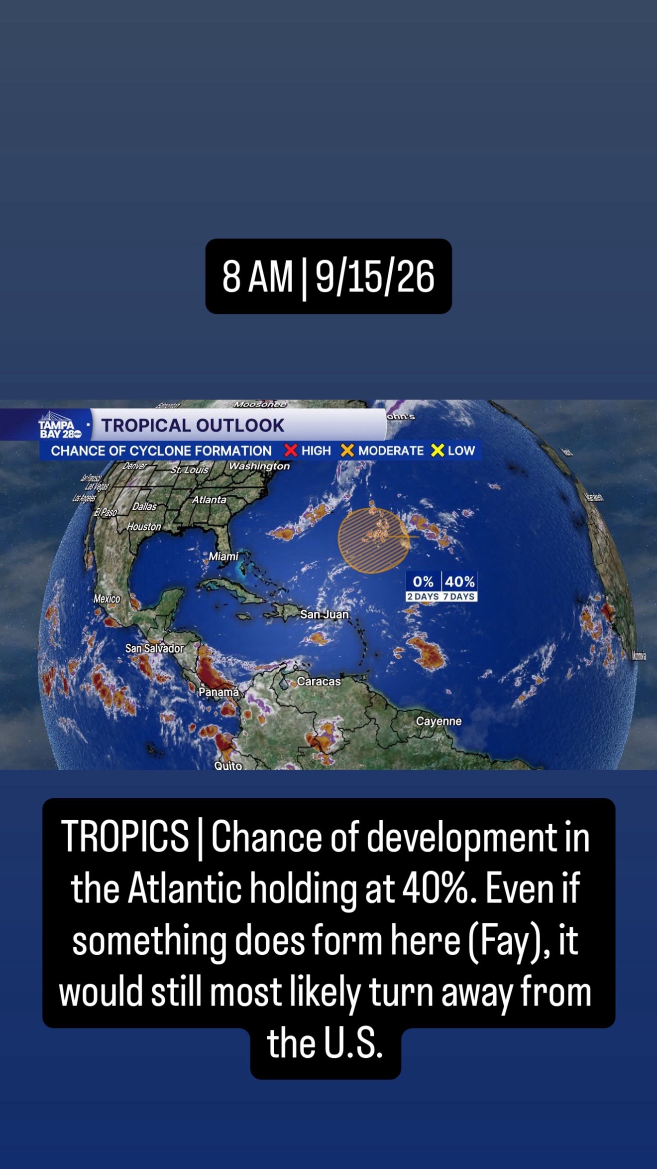 @Meteorologist Ally Blake