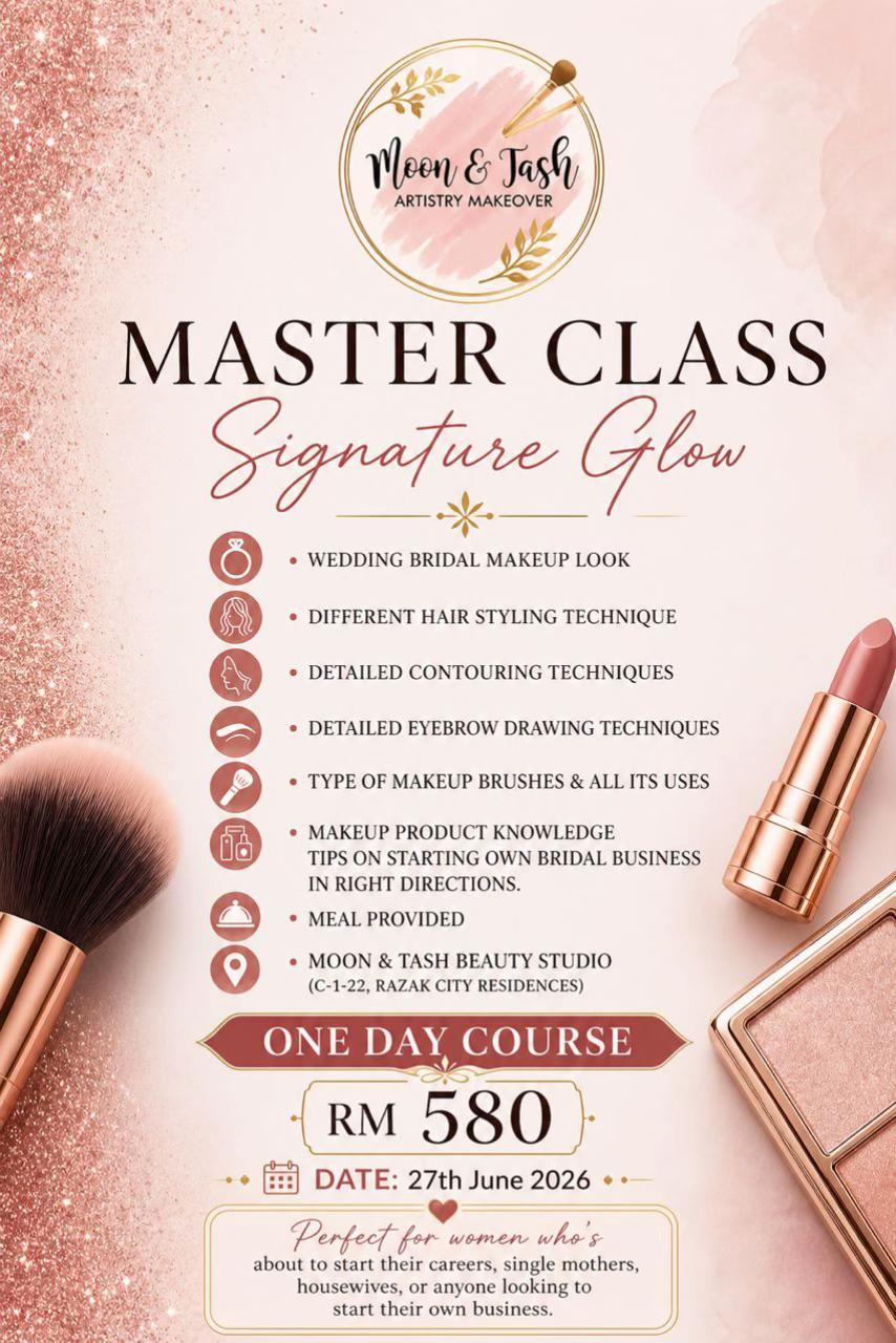@Moon&Tash Artistry Makeover