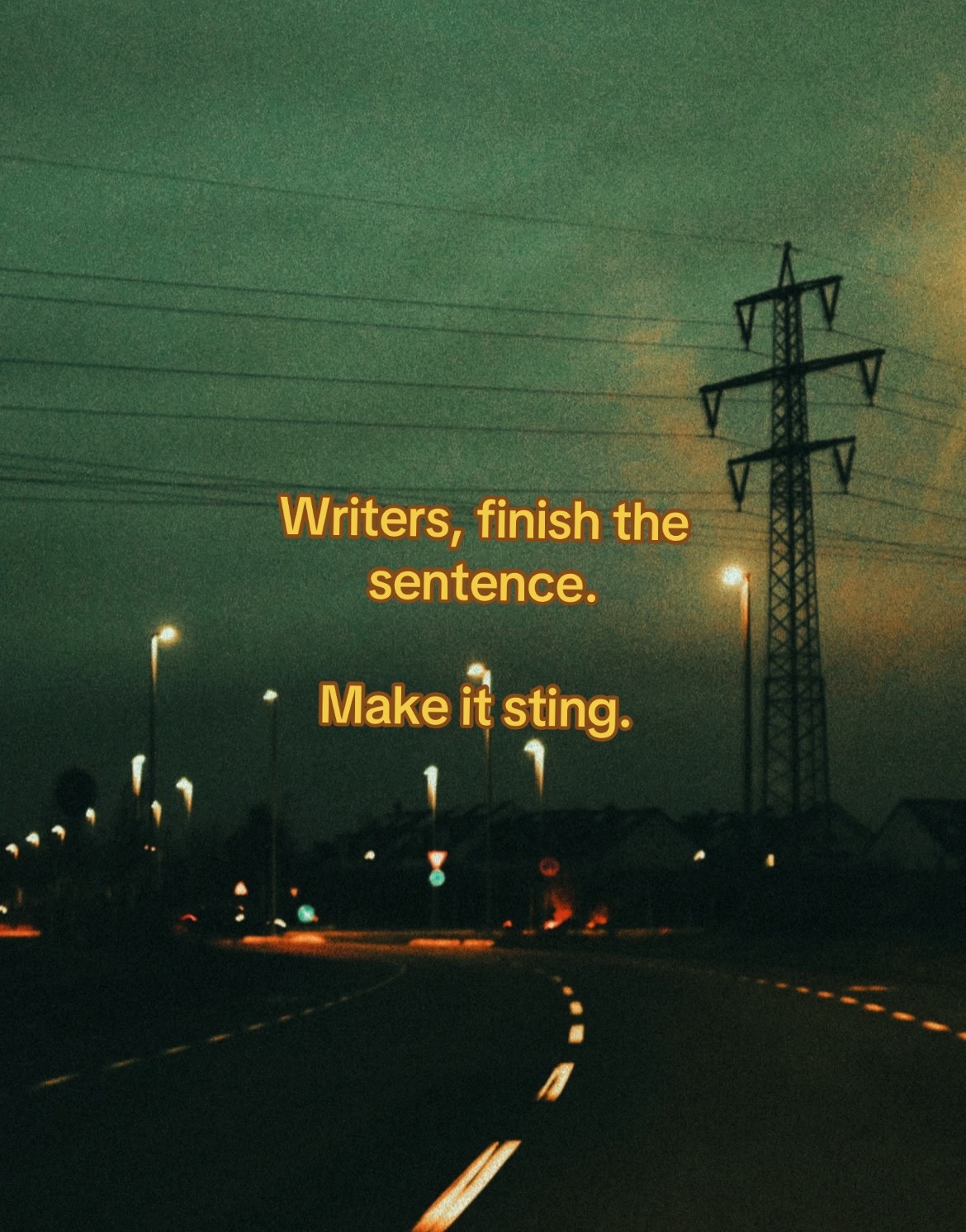@The Unsaid Sentence
