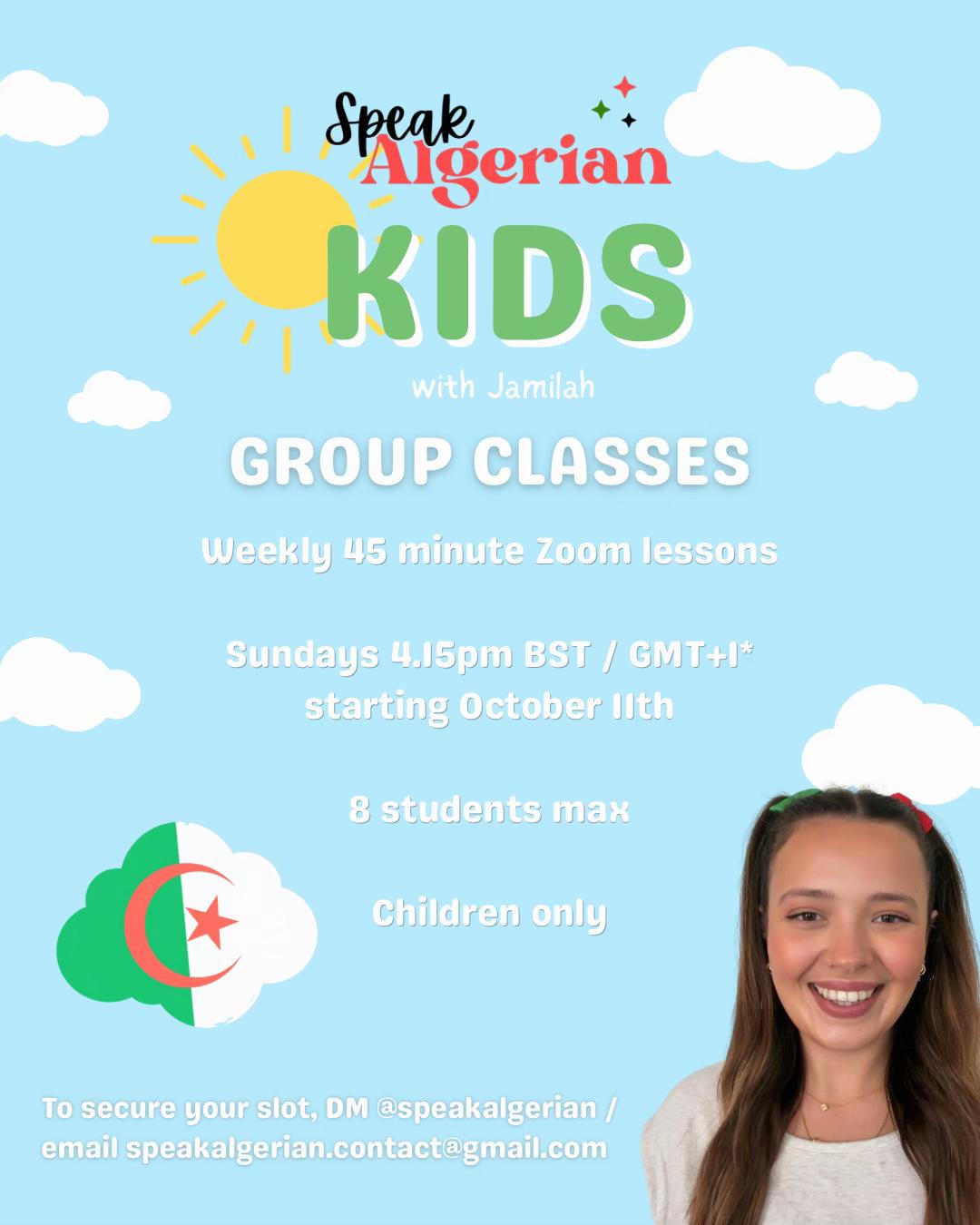 @Jamilah | Speak Algerian ๐ฉ๐ฟ