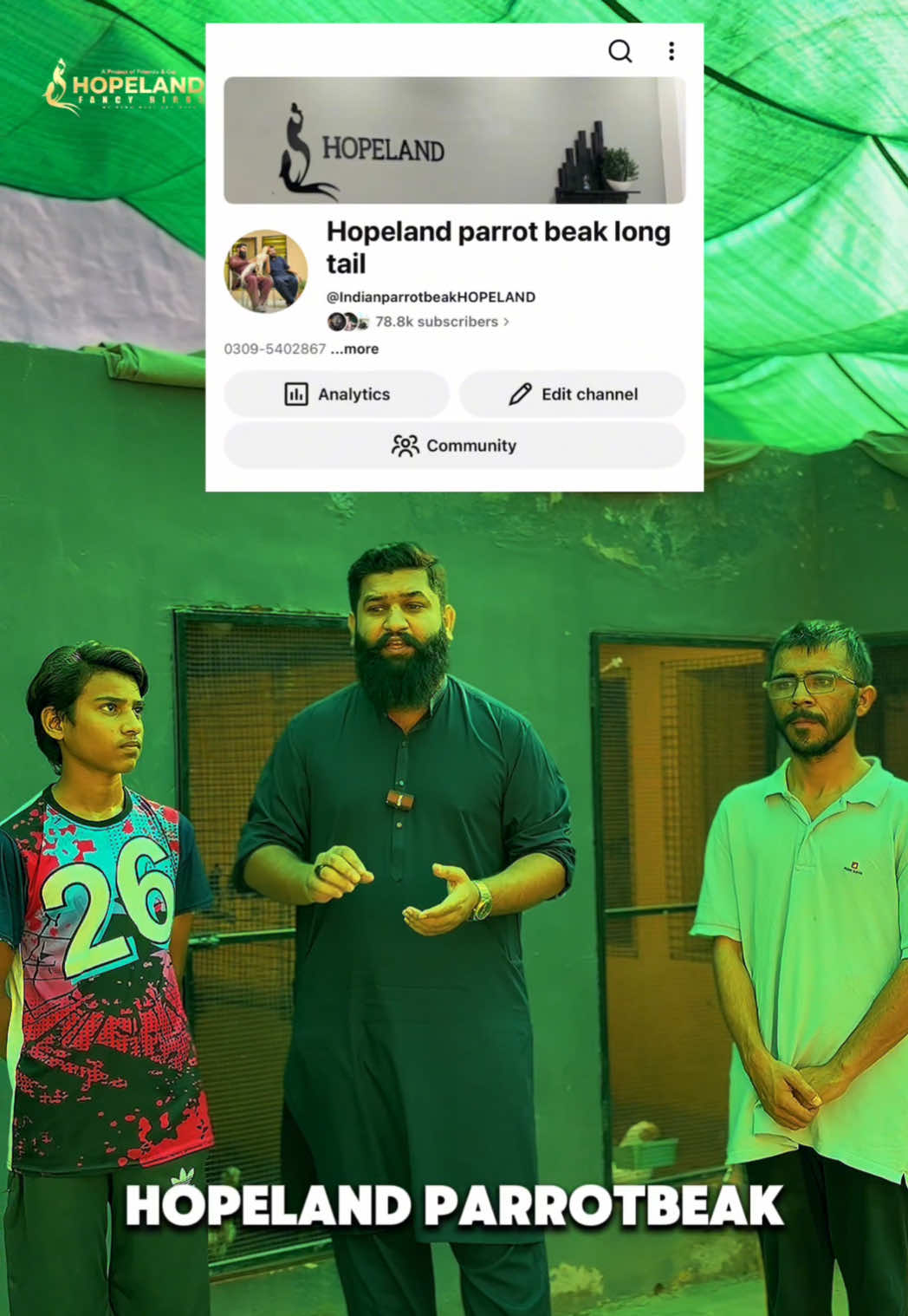 @Hopeland Parrotbeak
