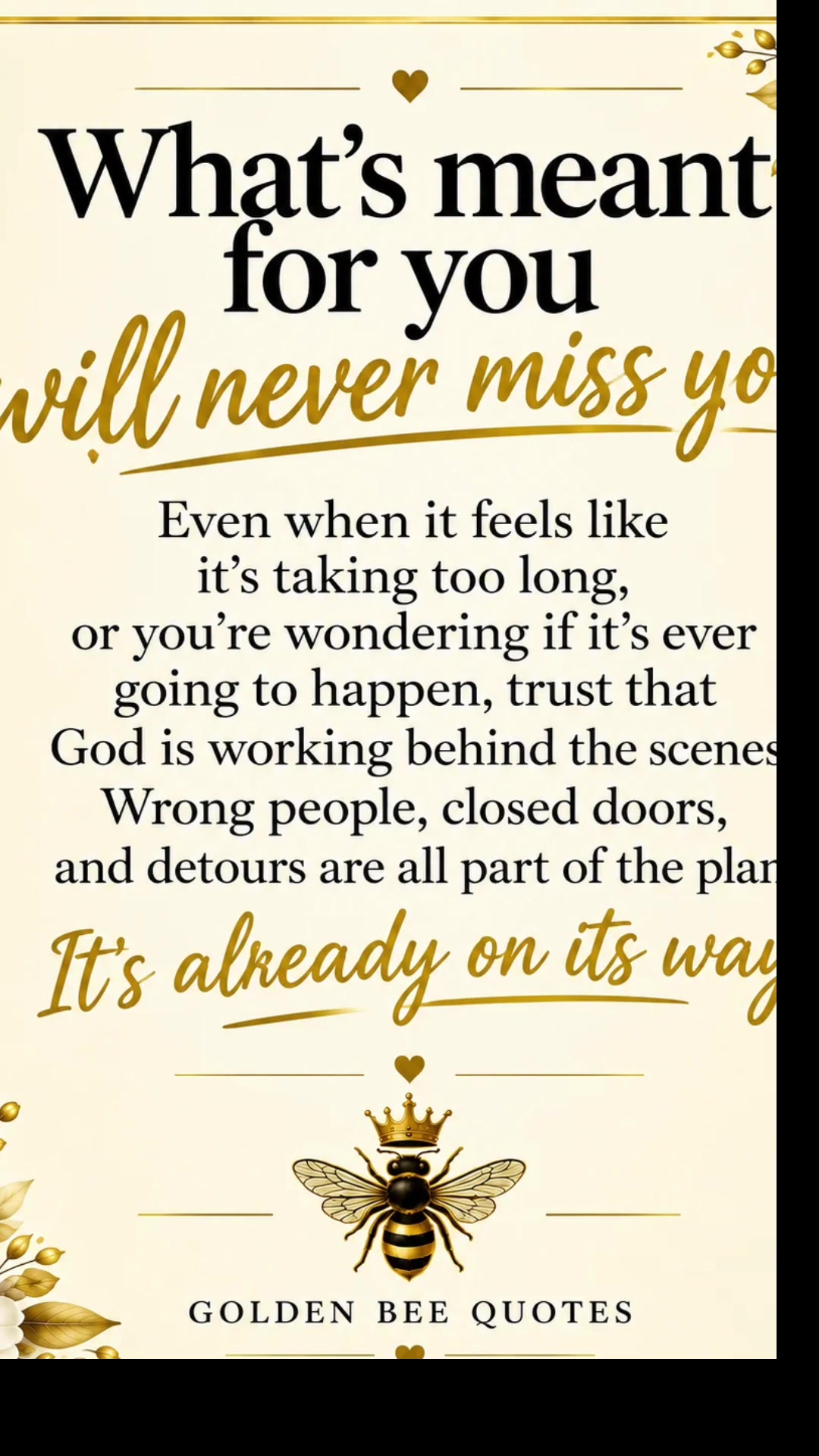 @Golden Bee Quotes