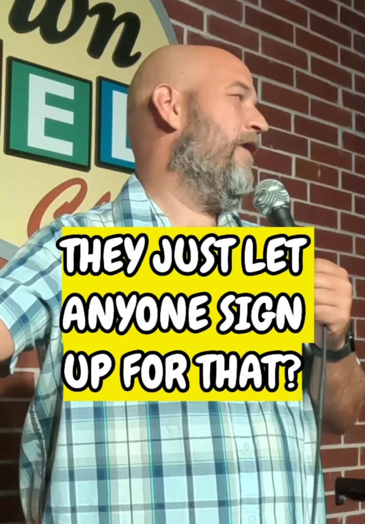 @Comedian Mike Baldwin
