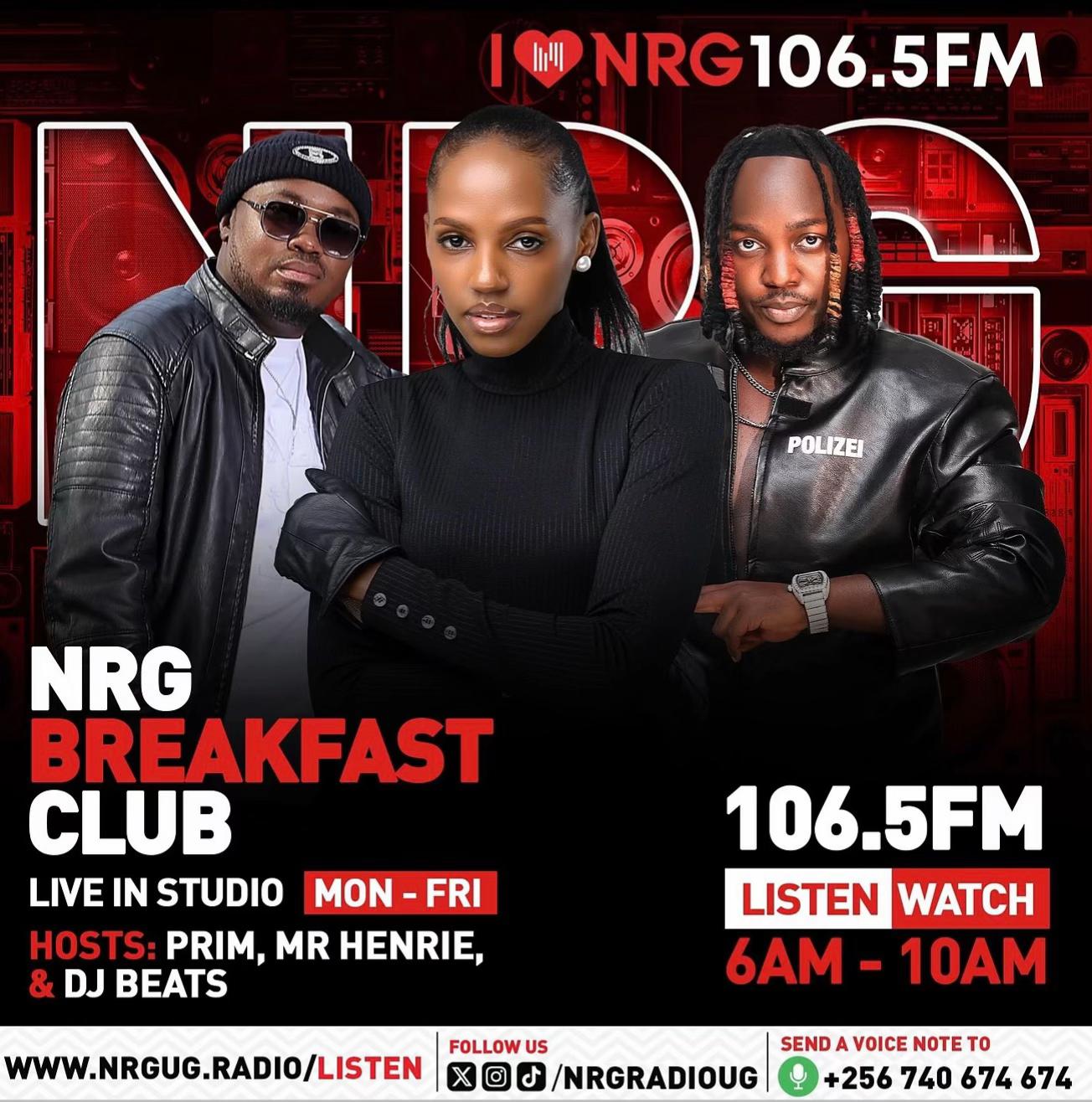 @106.5 NRG Radio UG
