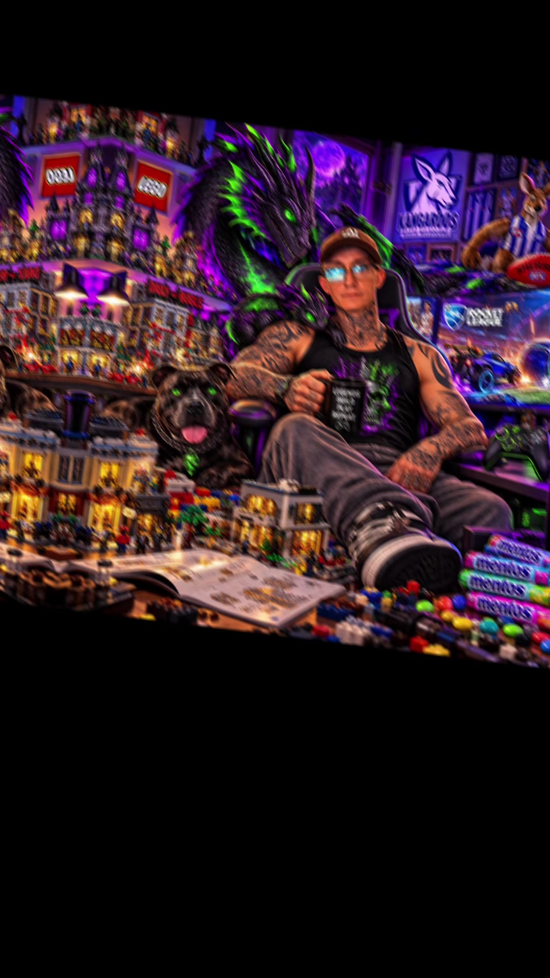 @❤️&zwj;🔥Mr TaTTed Devil ❤️&zwj;🔥💚💜