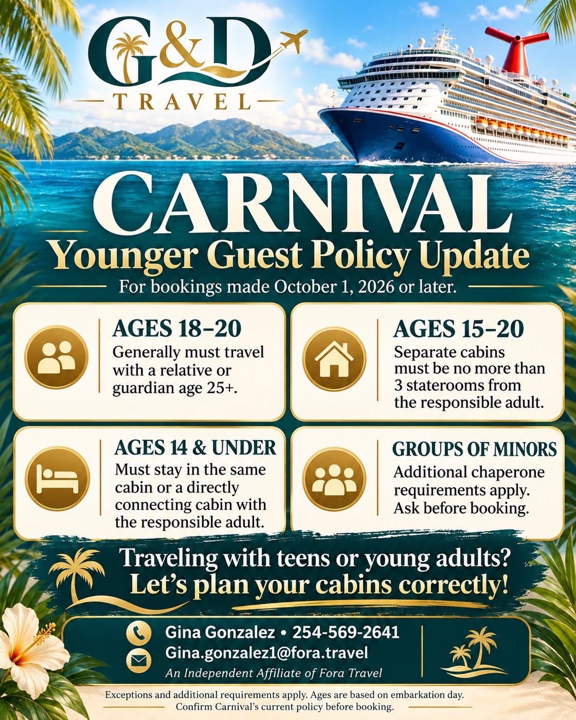 @G & D Travel ✈️🛳️🚆