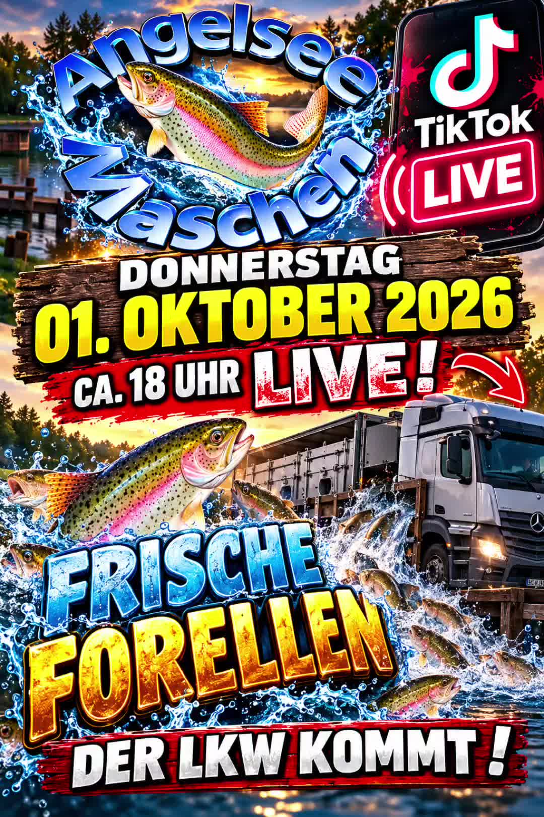 @🎣 Angelsee Maschen 🎣
