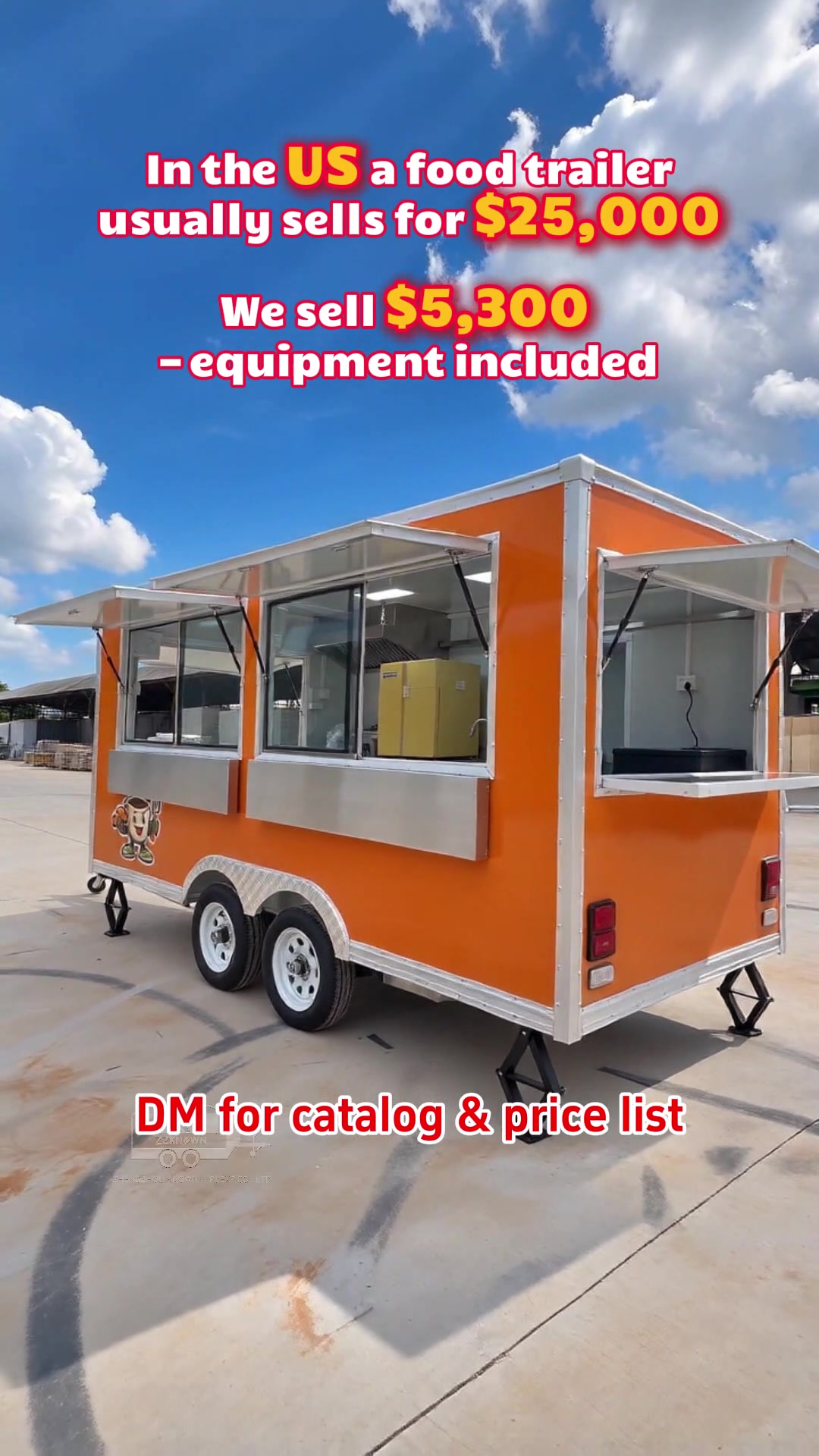 @Zzknown food trailer