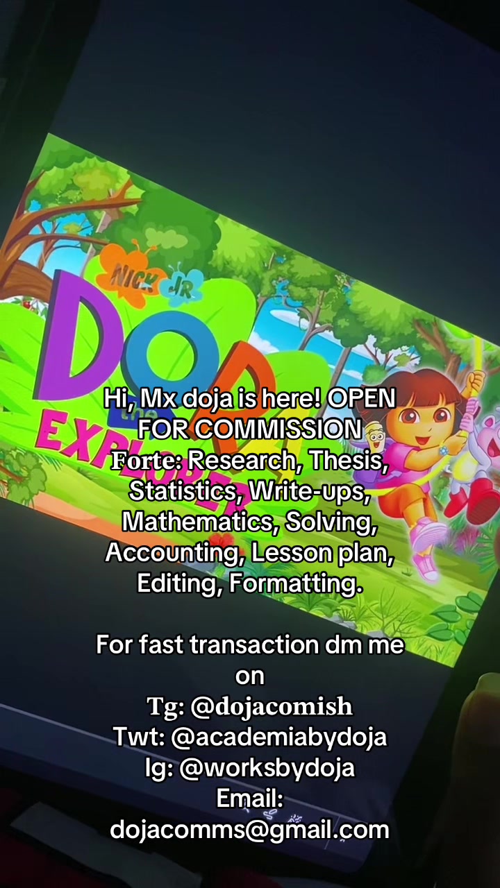 @Mx. Doja &mdash; @dojacomish on tg.