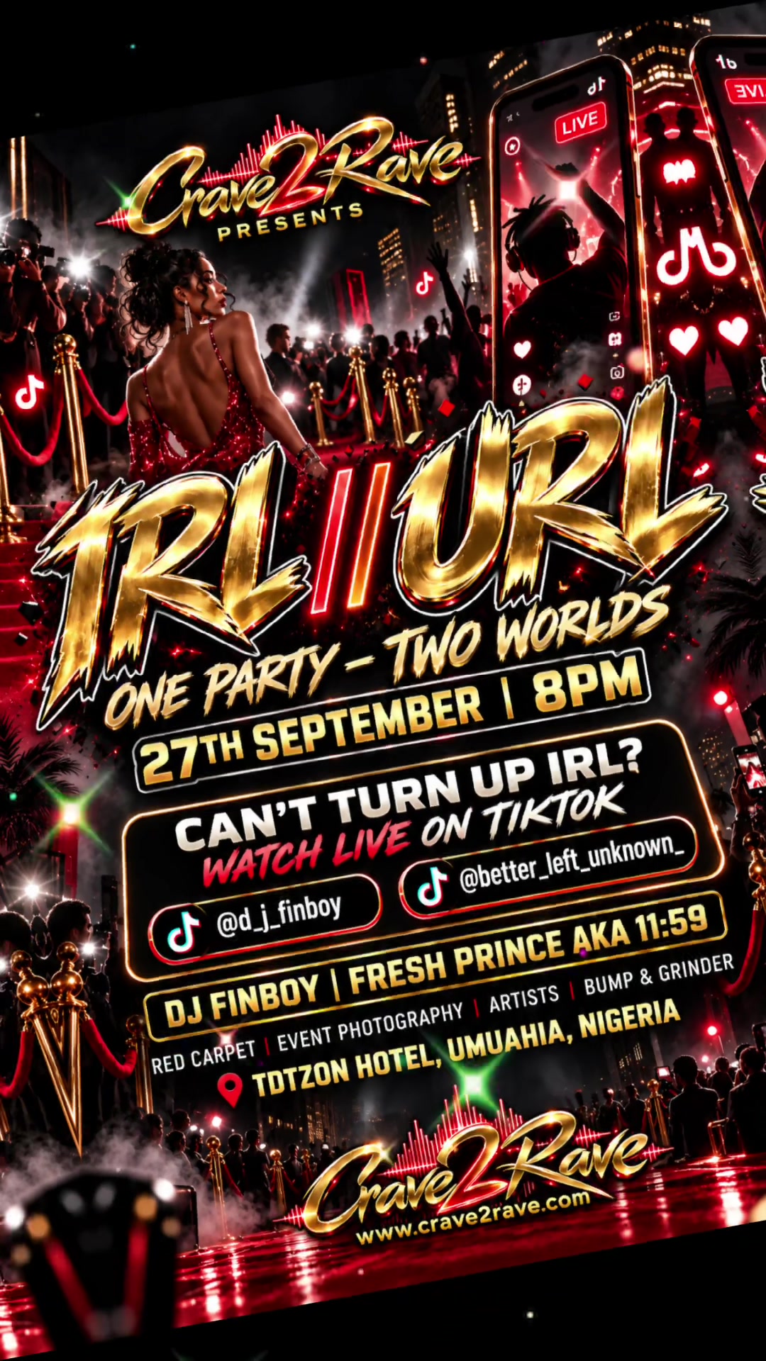 @TikTokRaveCrave2Rave Promotion