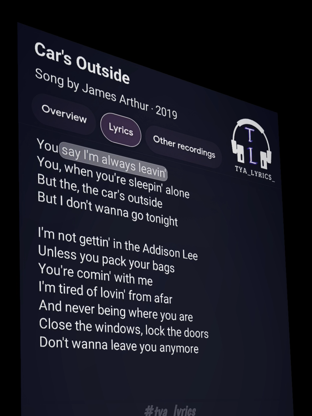 @ty&aacute;a🎧🎶