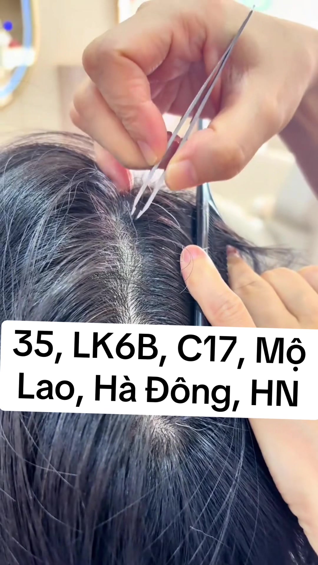 @Nhổ tóc bạc Hà Đông