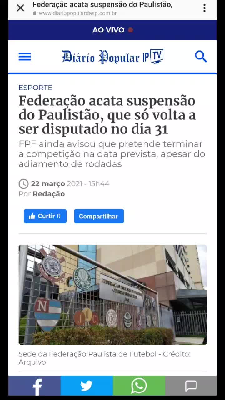 @Di&aacute;rio Popular IPTV