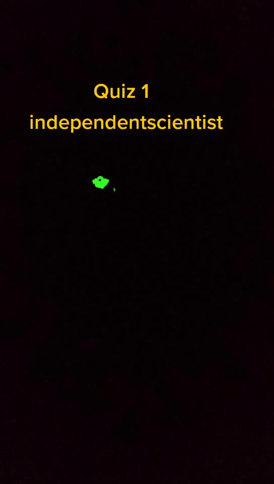 @Independentscientist