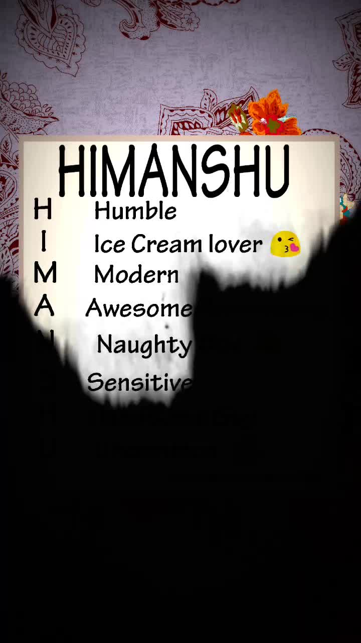 @Himanshu Shakya