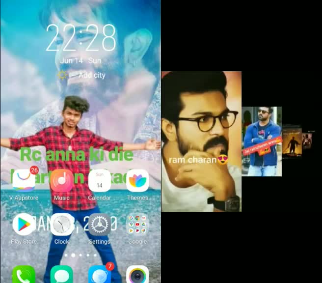 @attitude boy Charan