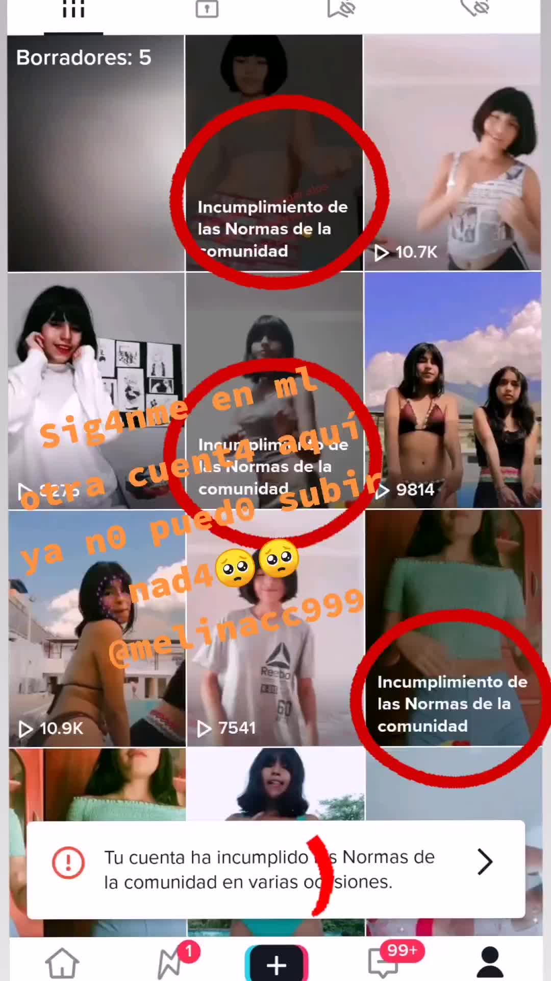 Chicos siganme en mi otra cuenta porfa 🥺 🥺 @melinacc575 pa. @melinacc99....