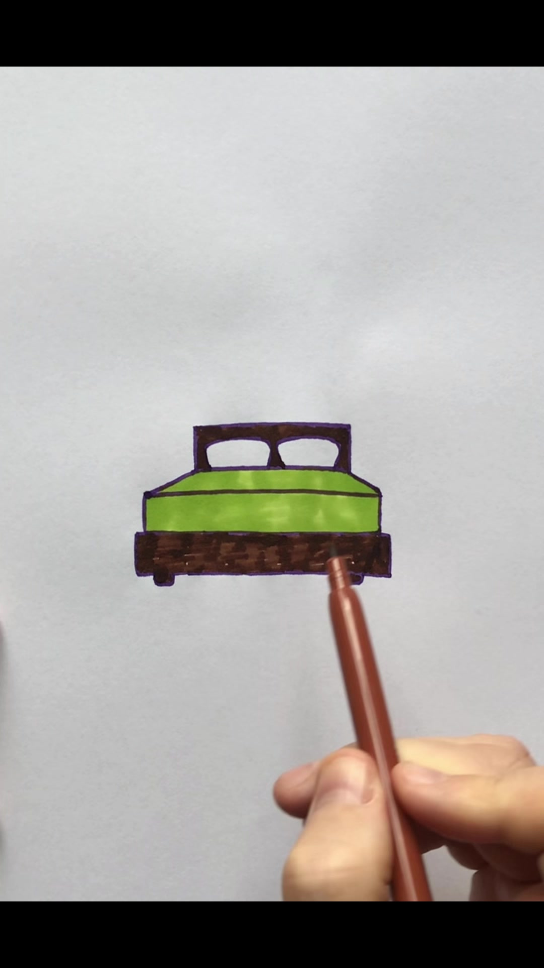 How to draw a bed How to draw a bed Easy drawing for everyone