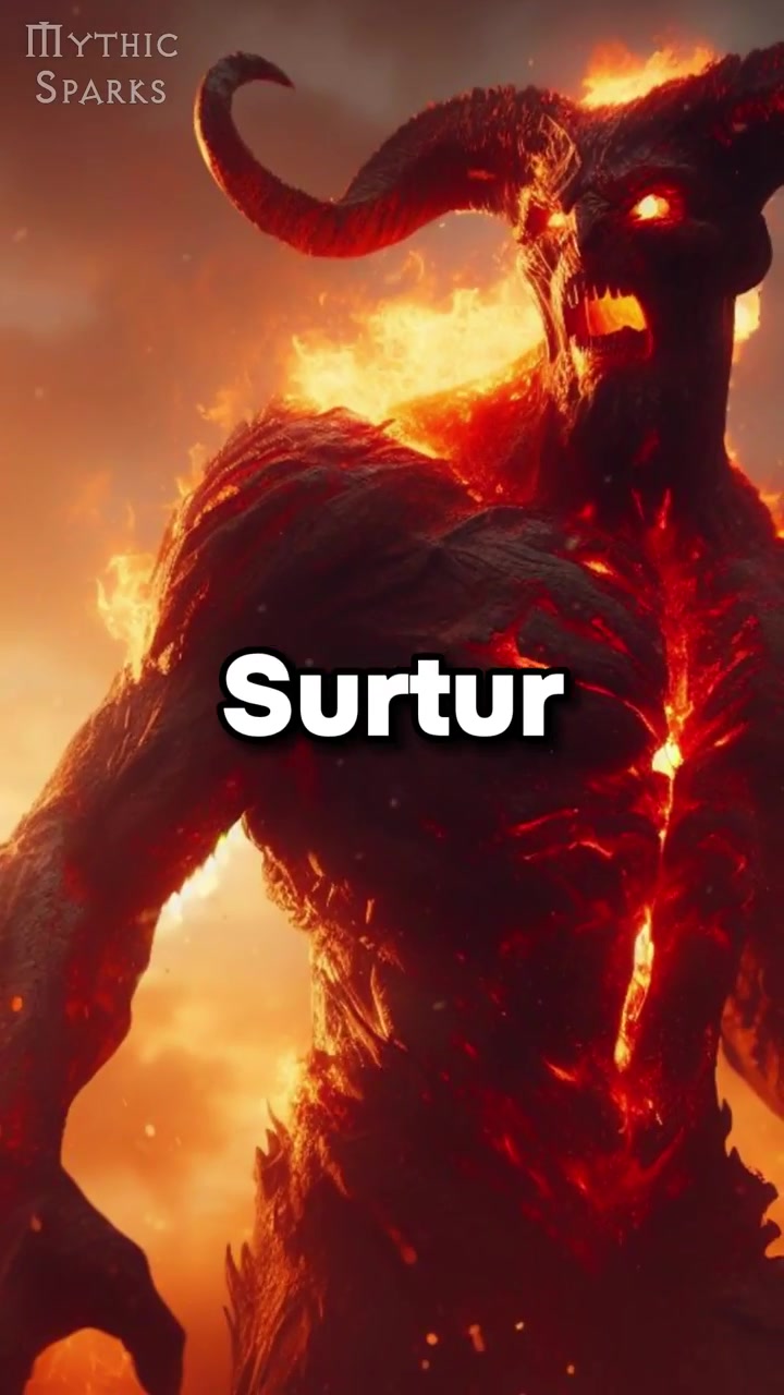 The colossal fire giant of ragnarok | Mythic Sparks (@mythicsparx)