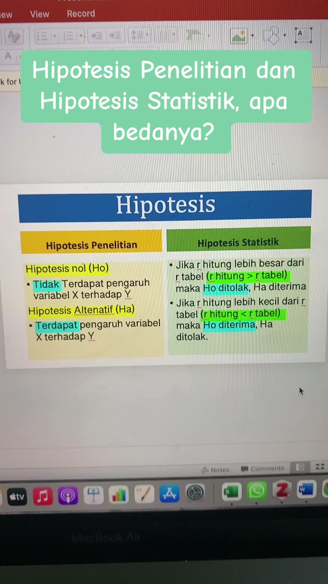 Apa itu hipotesis penelitian dan santi lisnawati santilisnawati1 