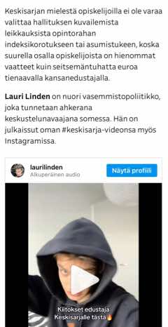 @Lauri Lindén