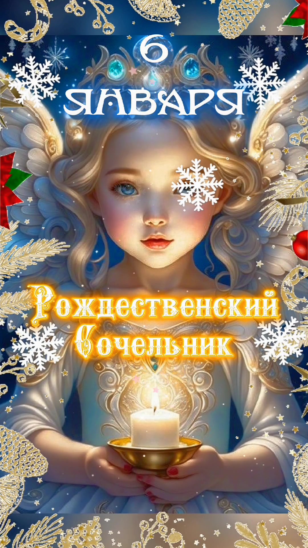Рождественский сочельник 6января | 💞 ্᭄͜͡УМНИЦА ্᭄͜͡ 💞 (@umniza102)