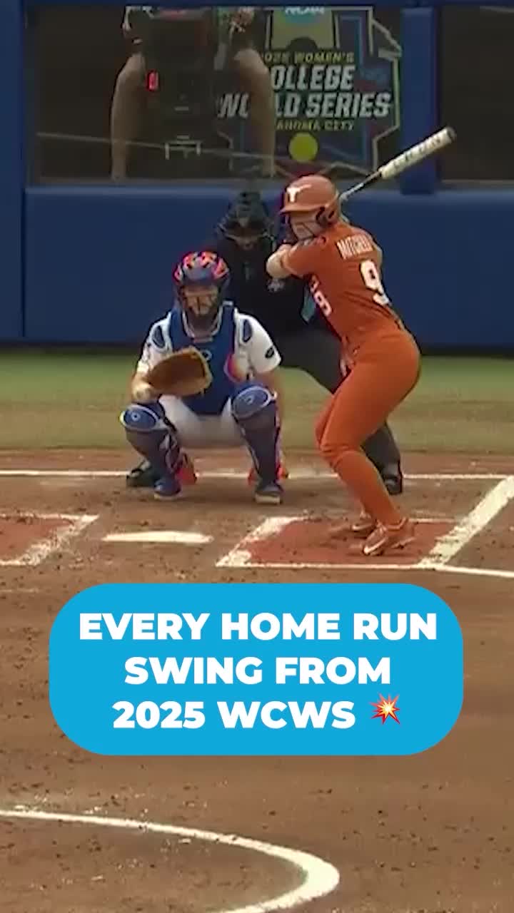 Bombs only! 💣💥 Watch every single home | NCAA Softball (@ncaasoftball)