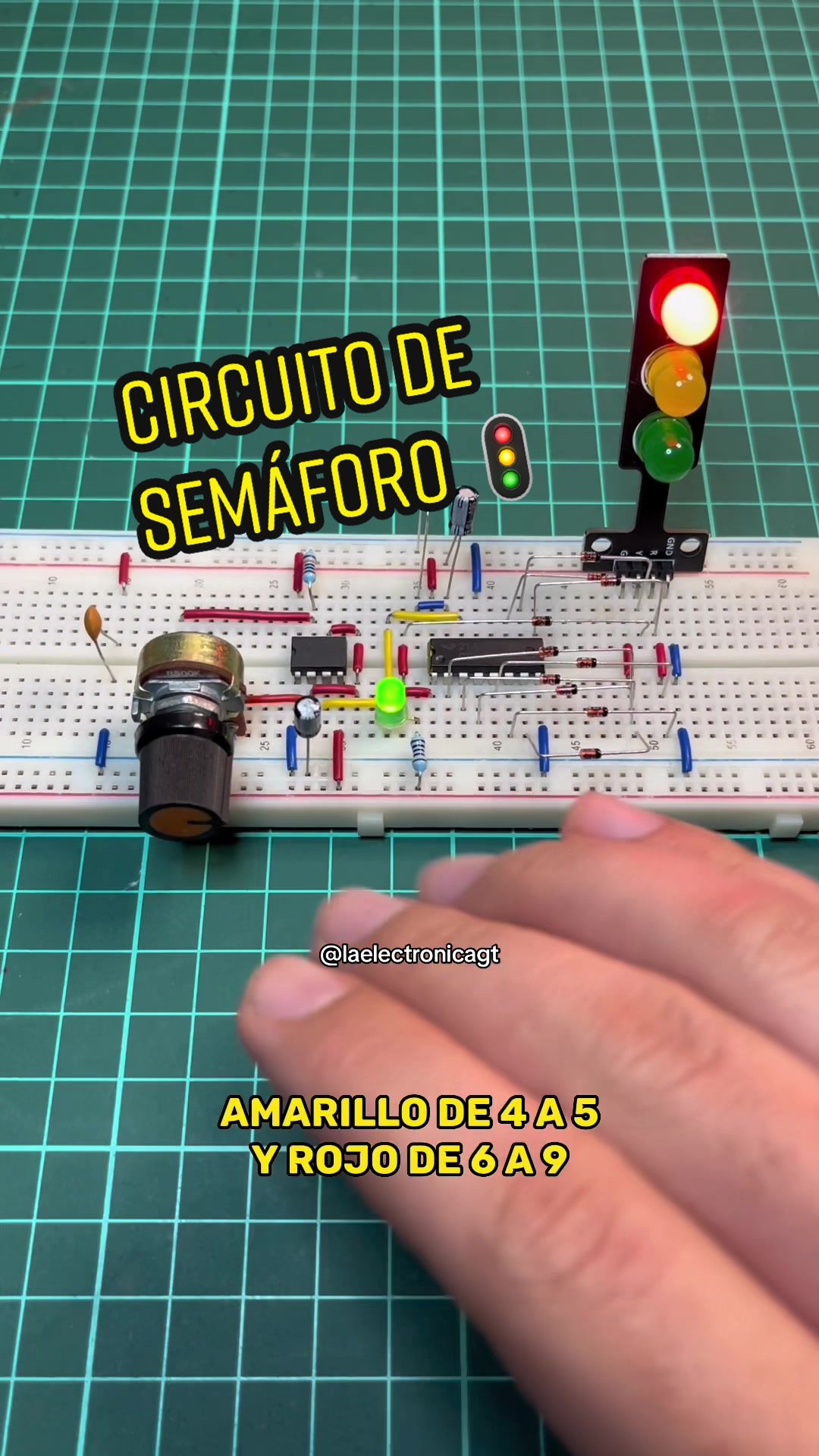 Circuito De Semáforo Automático En La Electrónica Laelectronicagt