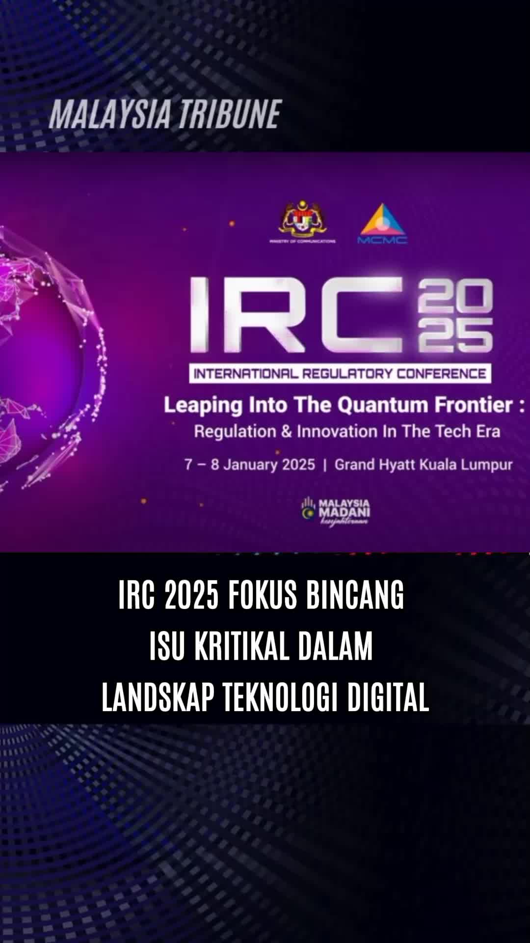 Irc 2025 Akan Memberi Tumpuan Kepada Malaysia Tribune Malaysiatribune