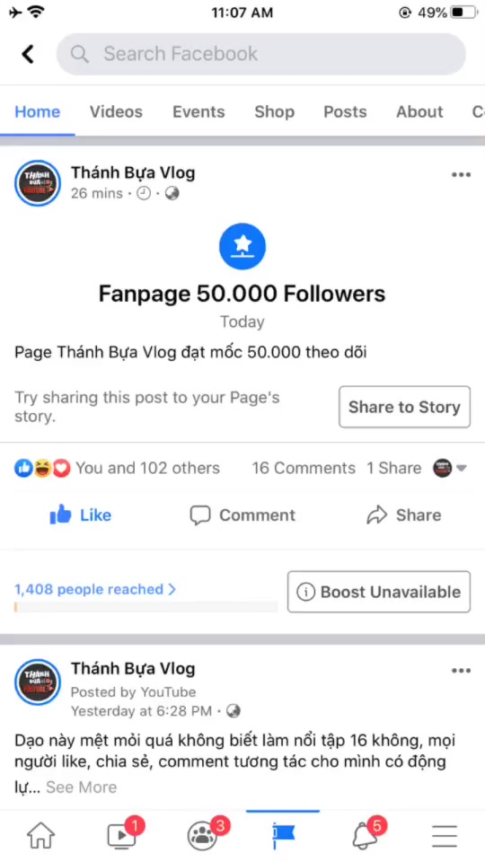 @Th&aacute;nh Bựa Vlog