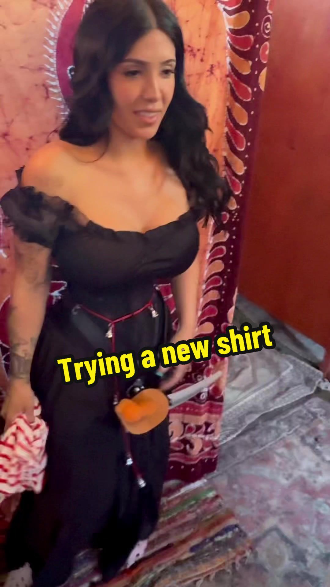 I bought a new shirt and it fit perfect | Tinah (@tinaexplorez)