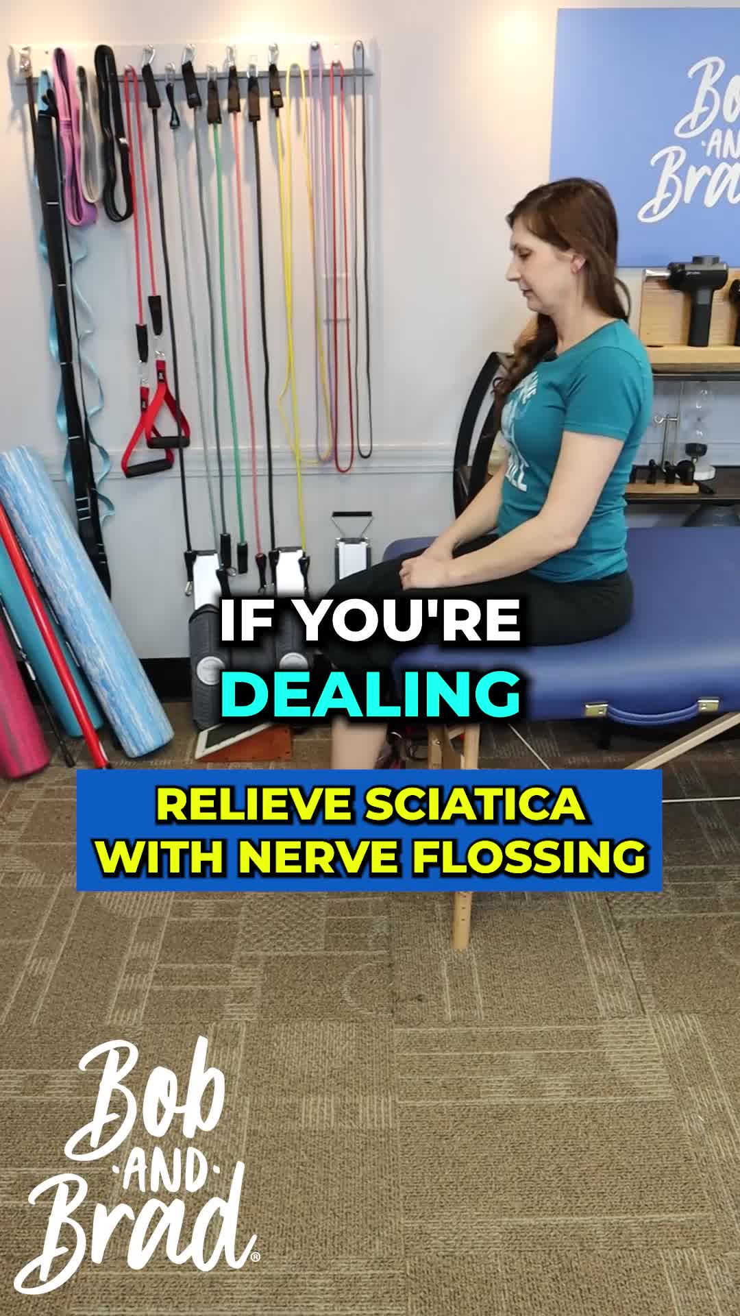 Relieve Sciatica with Nerve Flossing | Bob & Brad (@bobandbrad)