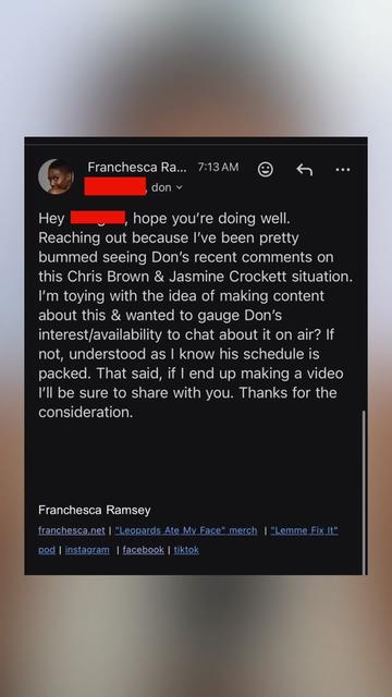 @Franchesca Ramsey