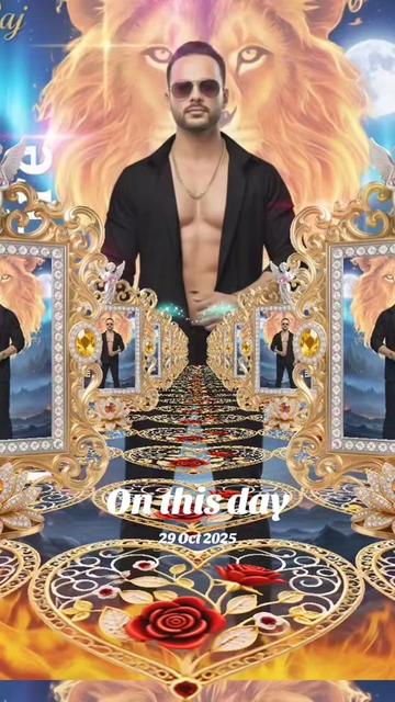 @✨️💥Lion💫On 💥Fire 🔥❤️🔥