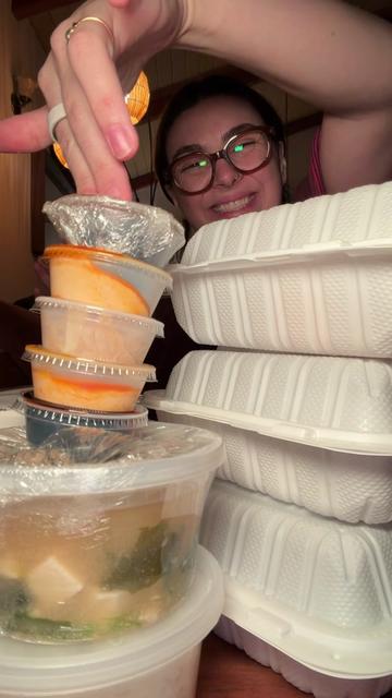 @mcKenna is eating