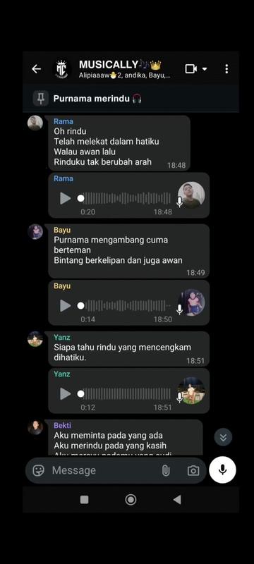 @MUSICALLY GRUP