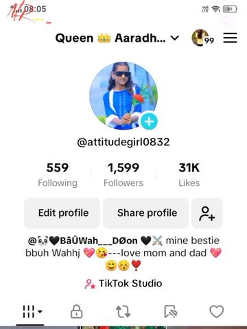 @Queen 👑 Aaradhana 💝