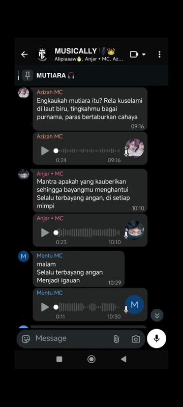 @MUSICALLY GRUP
