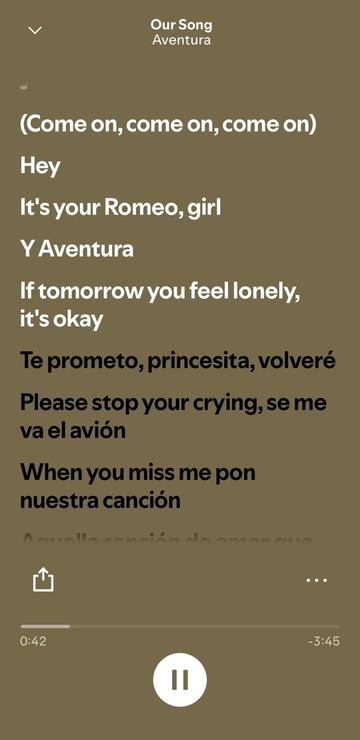 @Song Lyrics