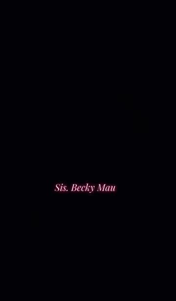 @Becky Mau