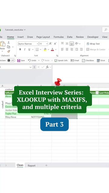@Excel Tutorials