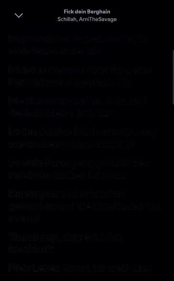 @Spotify lyrics