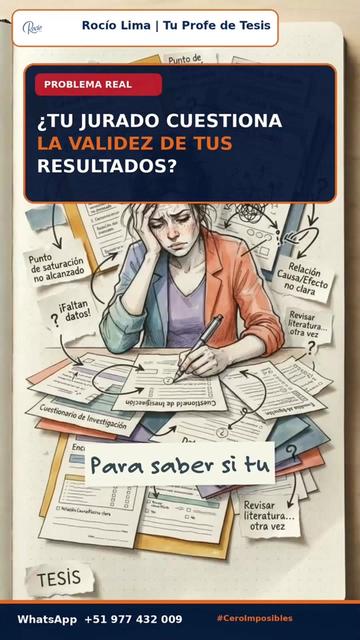 @Rocio Lima, tu profe de TESIS