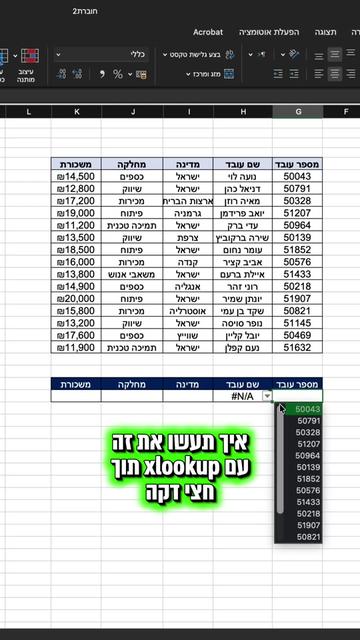 @סדנאות אקסל לארגונים