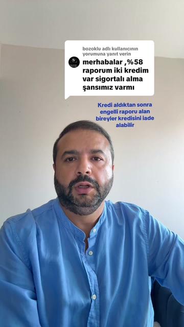 @Kredini geri almak istermisin