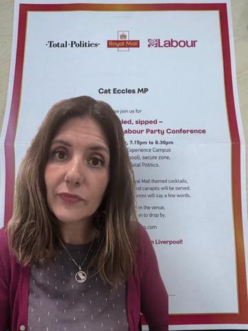@Cat Eccles MP